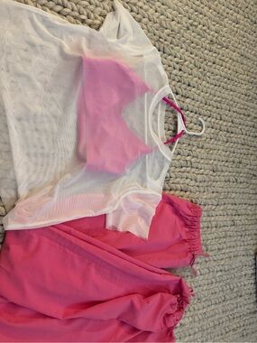 Hip Hop Dance Costume hot pink